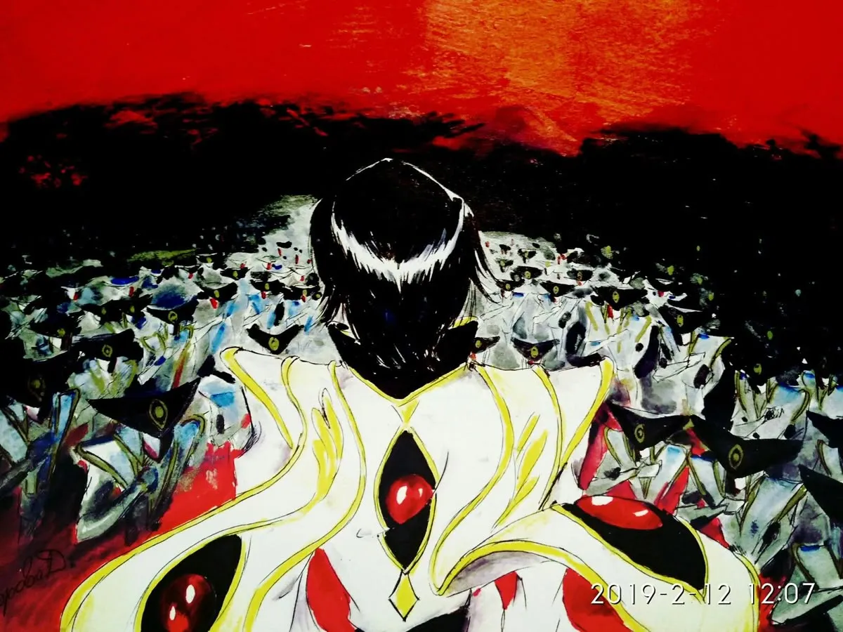 lelouch is a metally agile character (quick thinker)